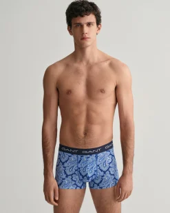 3-Pack Paisley Print Trunks
