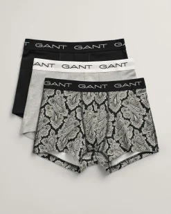 3-Pack Paisley Print Trunks