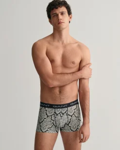 3-Pack Paisley Print Trunks