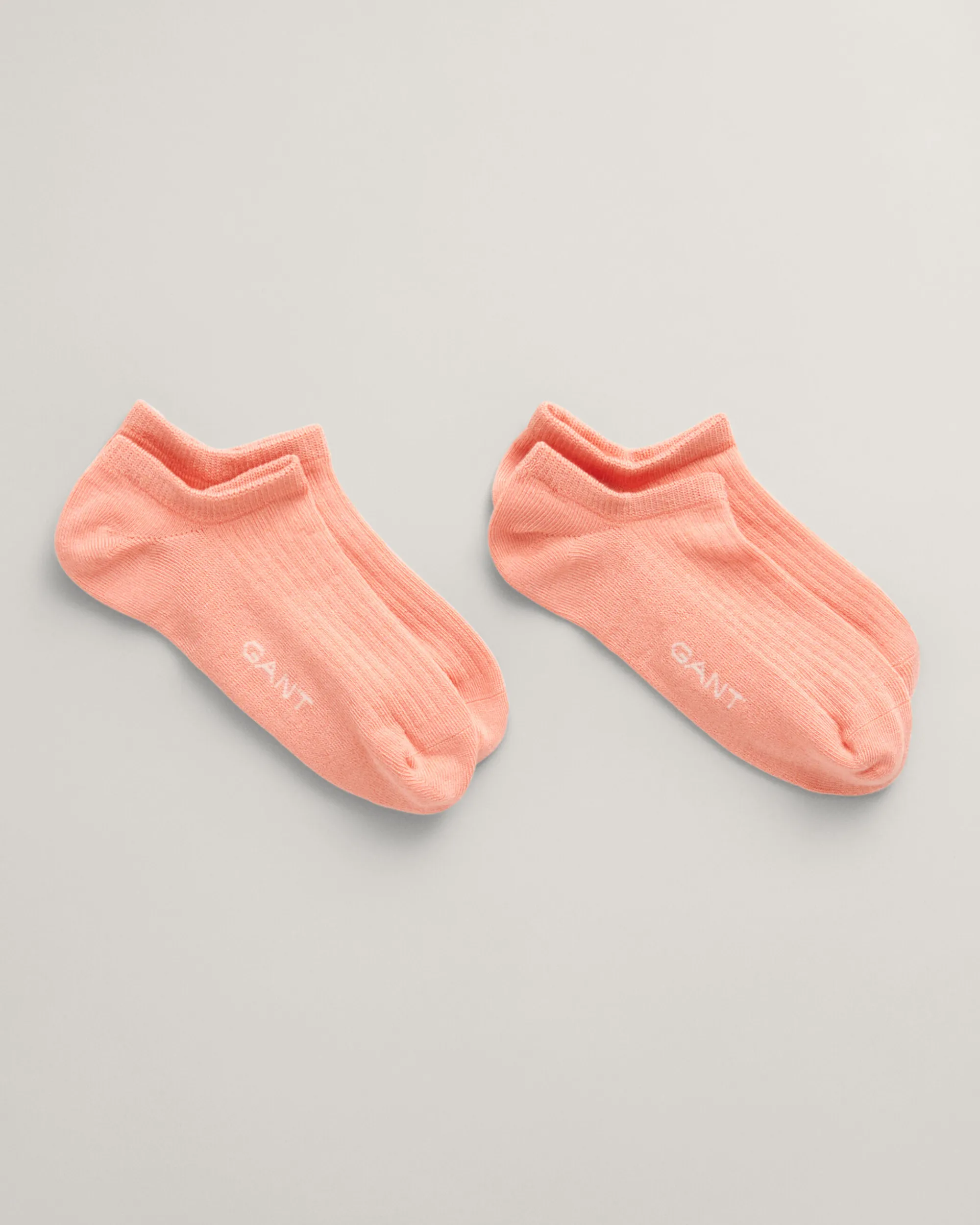 2-Pack Ribbed Lyocell Low Cut Socks