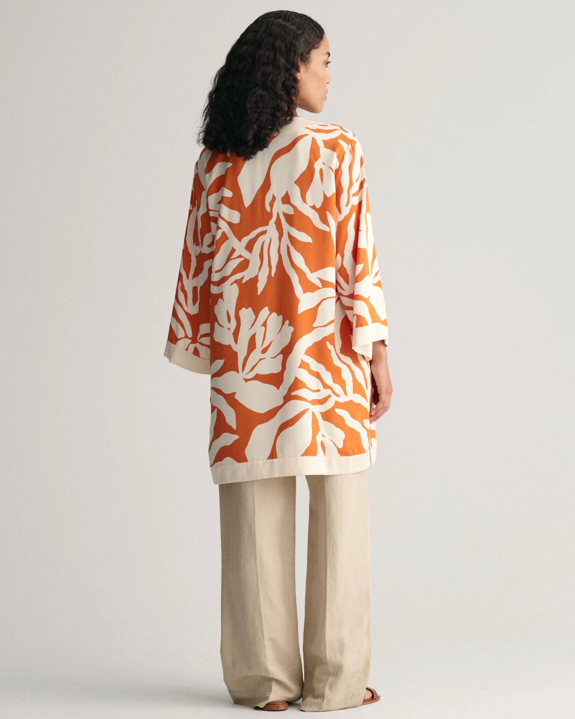 Palm Print Caftan