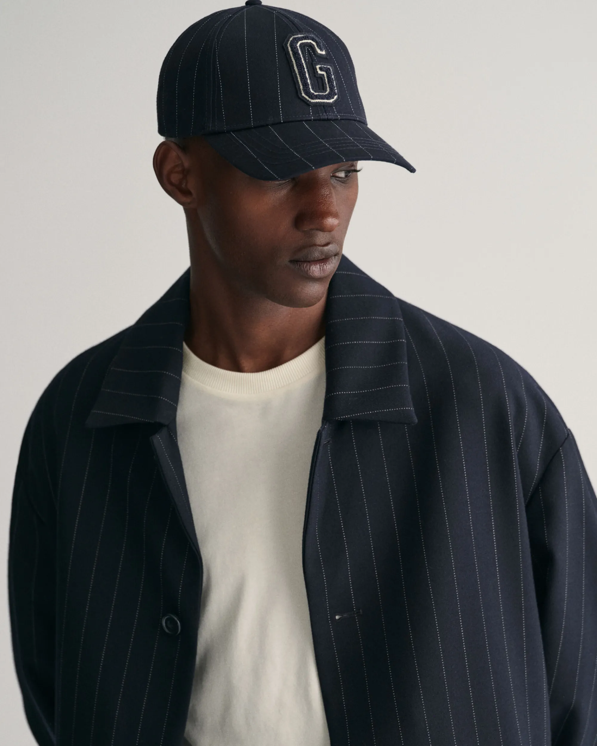Pinstripe Coat