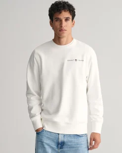 Printed Graphic Crew Neck Sweatshirt