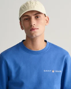 Printed Graphic Crew Neck Sweatshirt