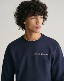 Printed Graphic Crew Neck Sweatshirt