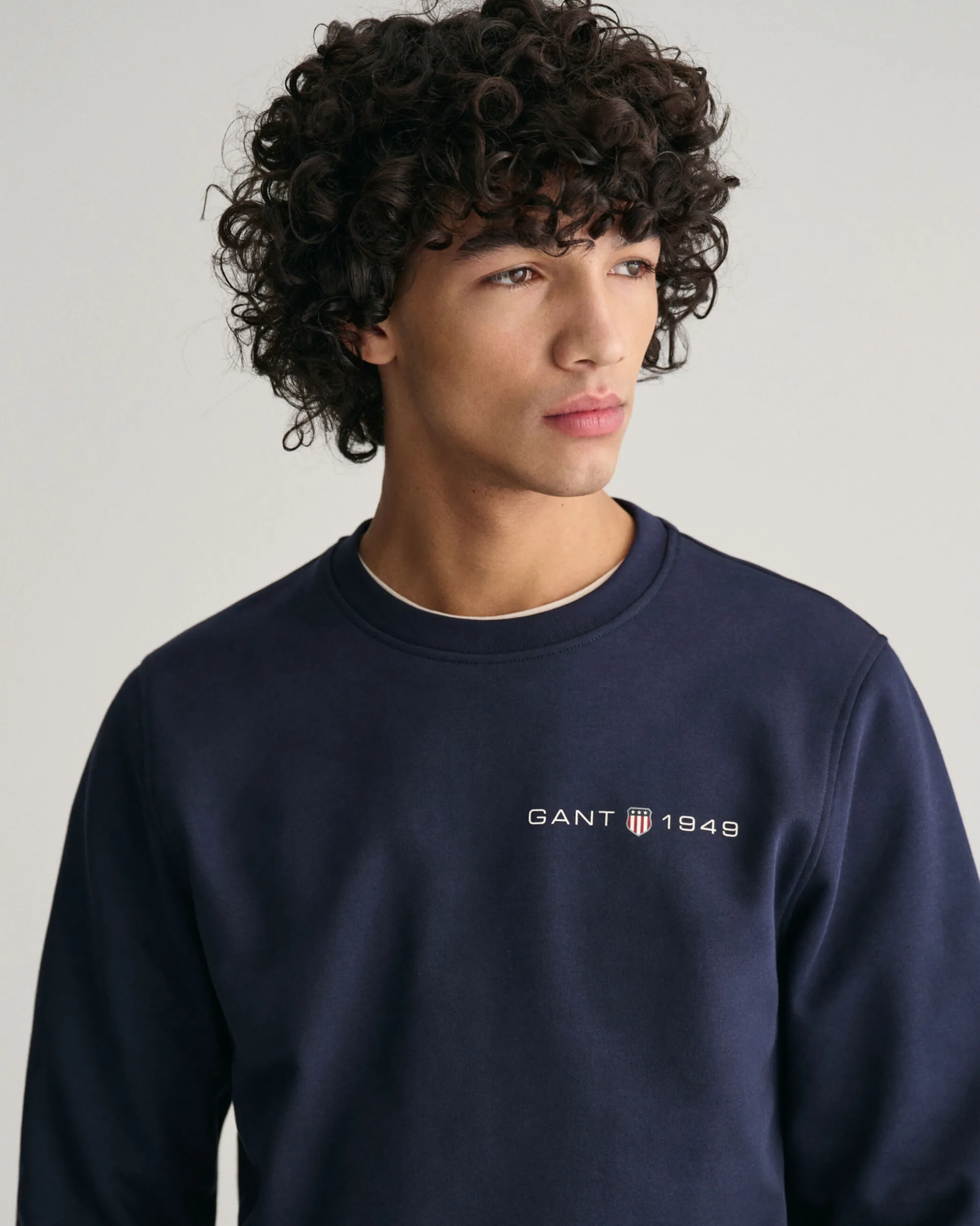 Printed Graphic Crew Neck Sweatshirt