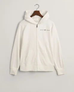 Printed Graphic Zip Hoodie