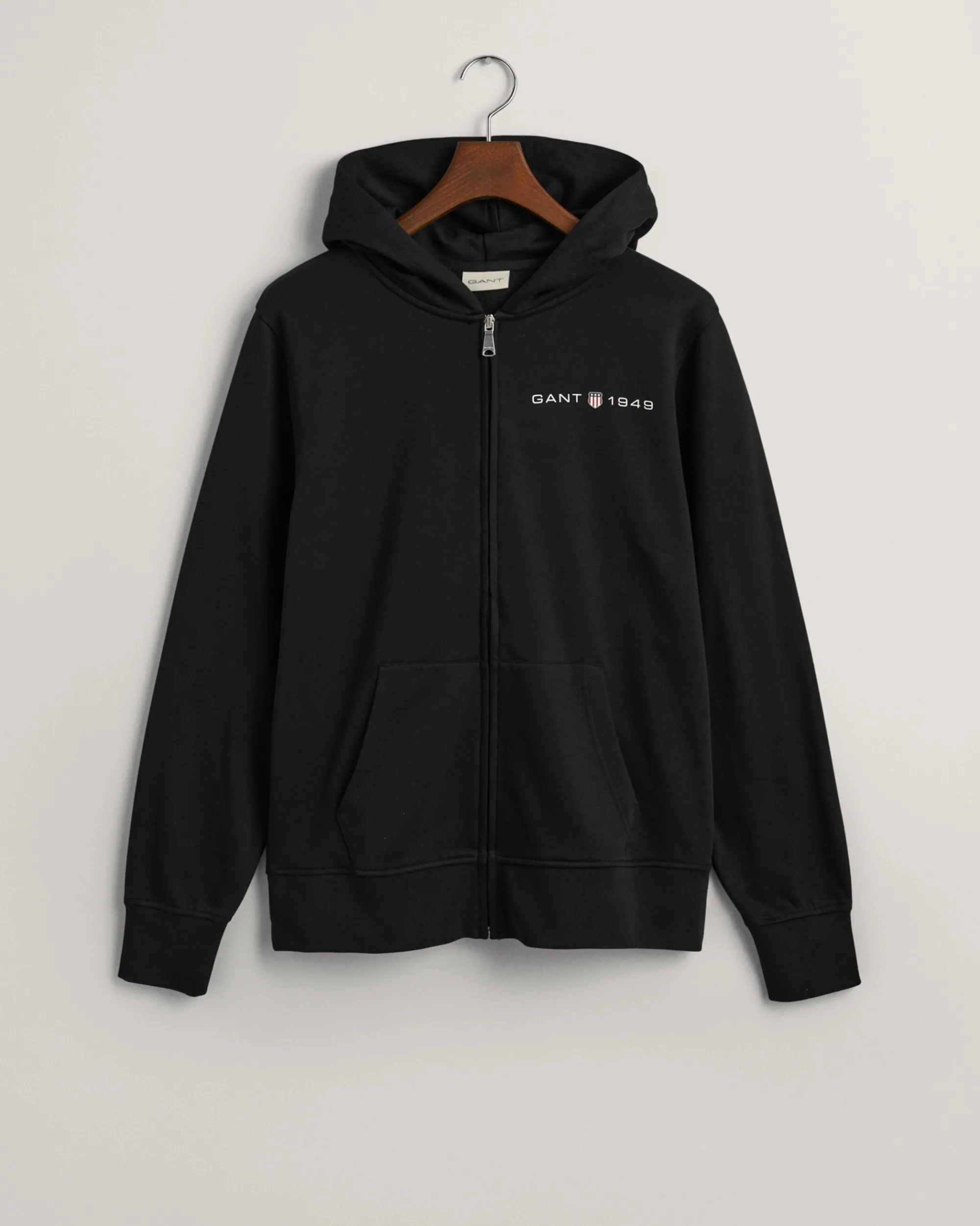Printed Graphic Zip Hoodie
