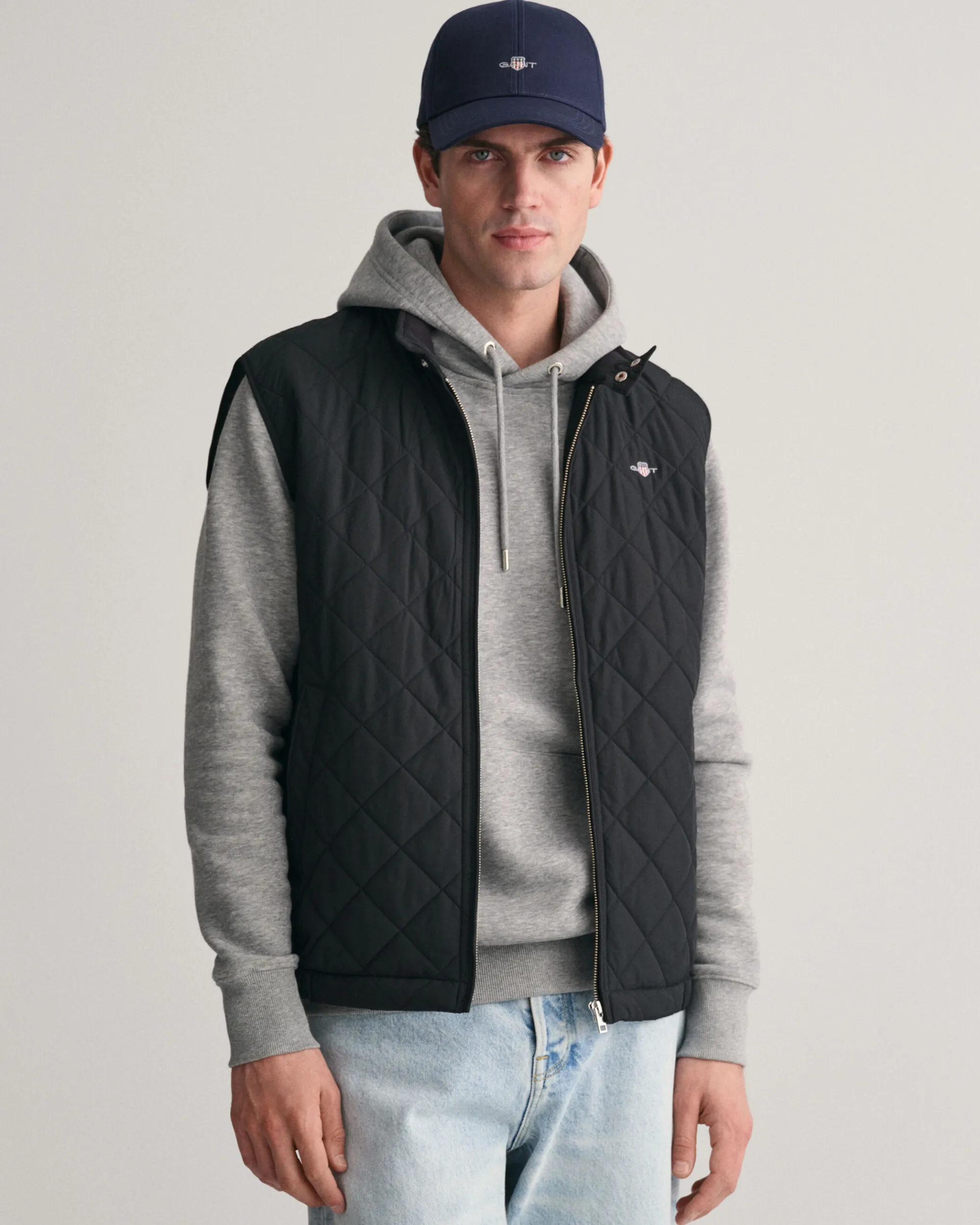Quilted Windcheater Vest