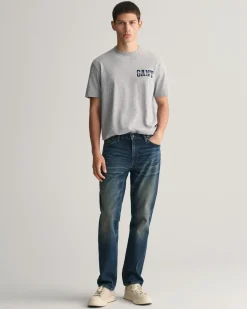 Regular Fit Archive Wash Jeans