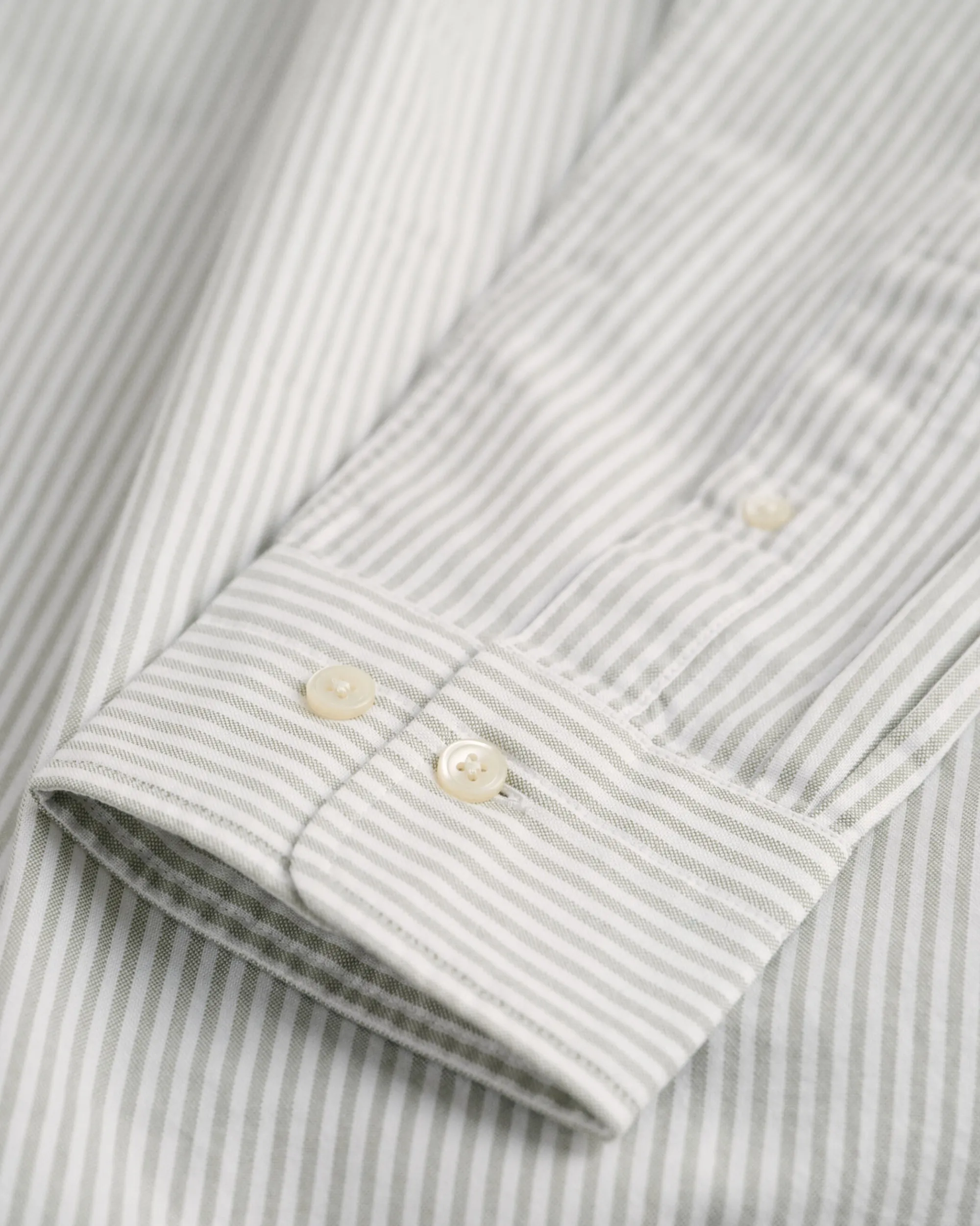 Regular Fit Banker Stripe Oxford Shirt