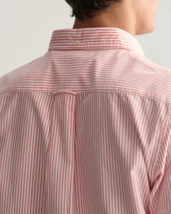 Regular Fit Banker Stripe Oxford Shirt