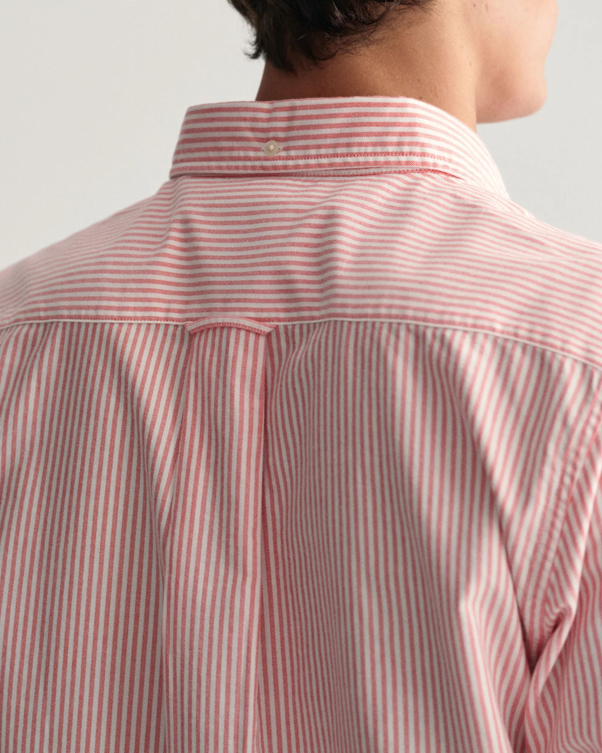 Regular Fit Banker Stripe Oxford Shirt