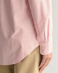 Regular Fit Banker Stripe Oxford Shirt