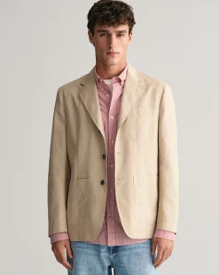 Regular Fit Cotton Blazer