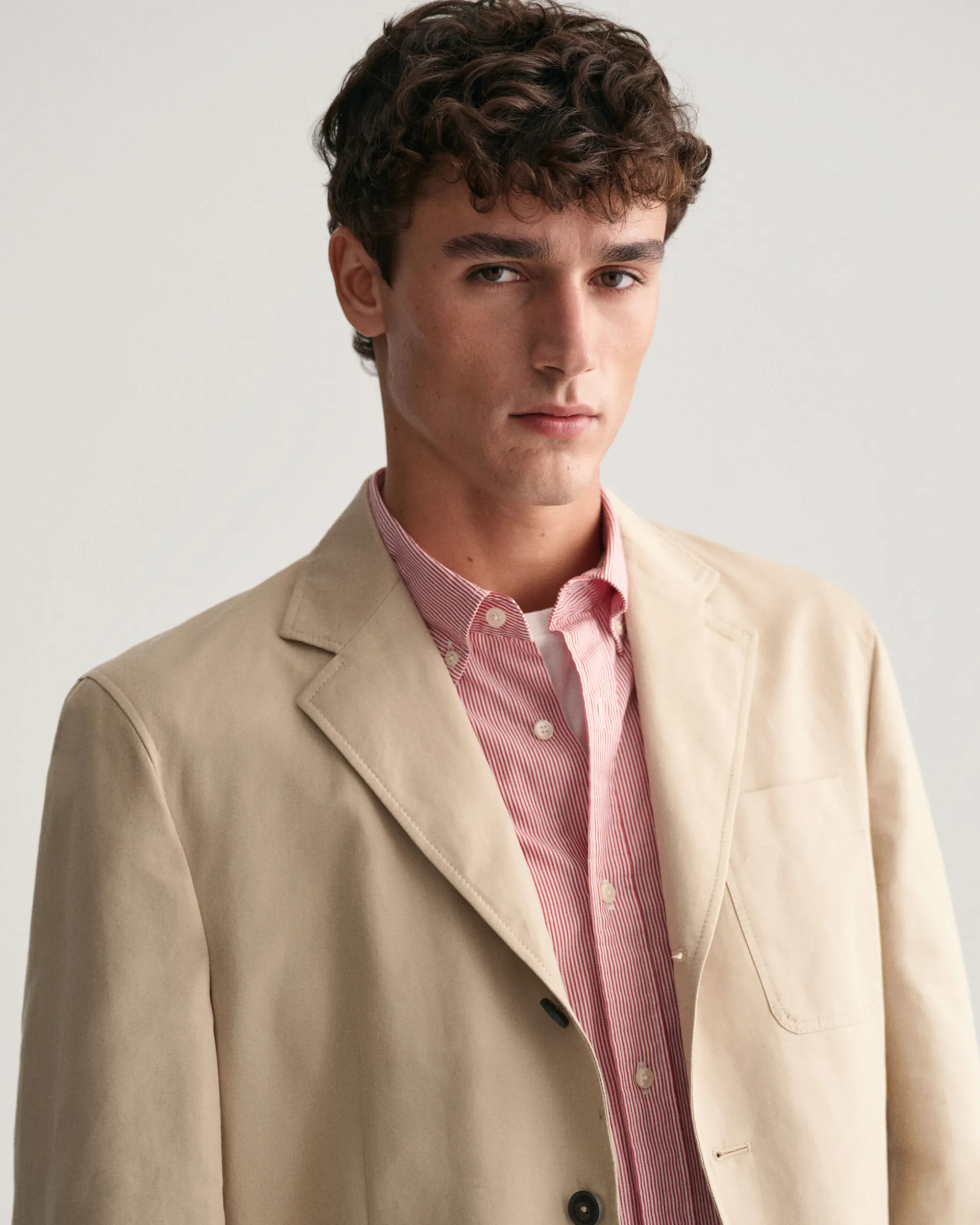 Regular Fit Cotton Blazer