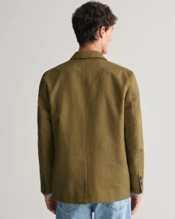 Regular Fit Cotton Blazer