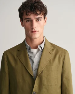 Regular Fit Cotton Blazer