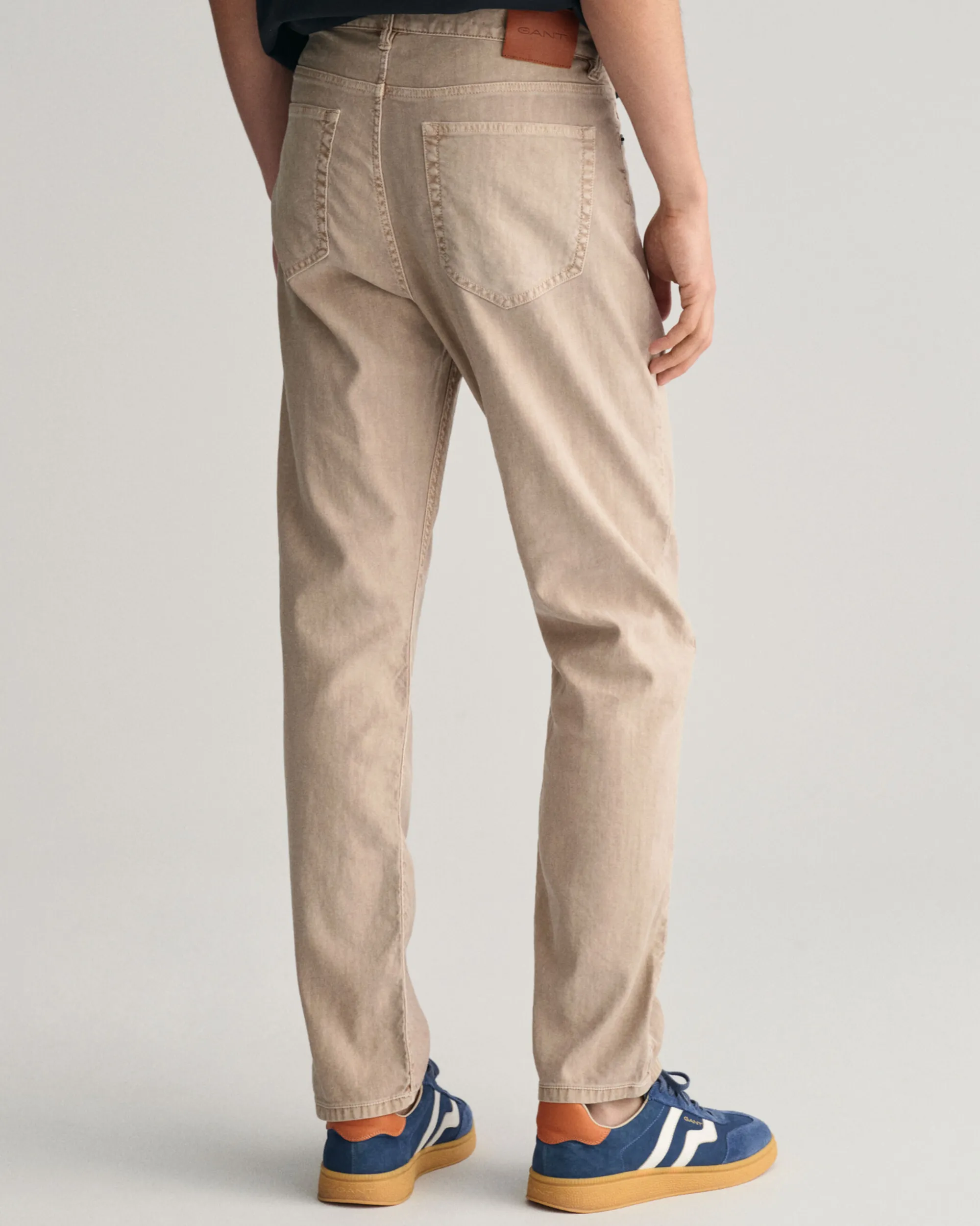 Regular Fit Cotton Linen Jeans