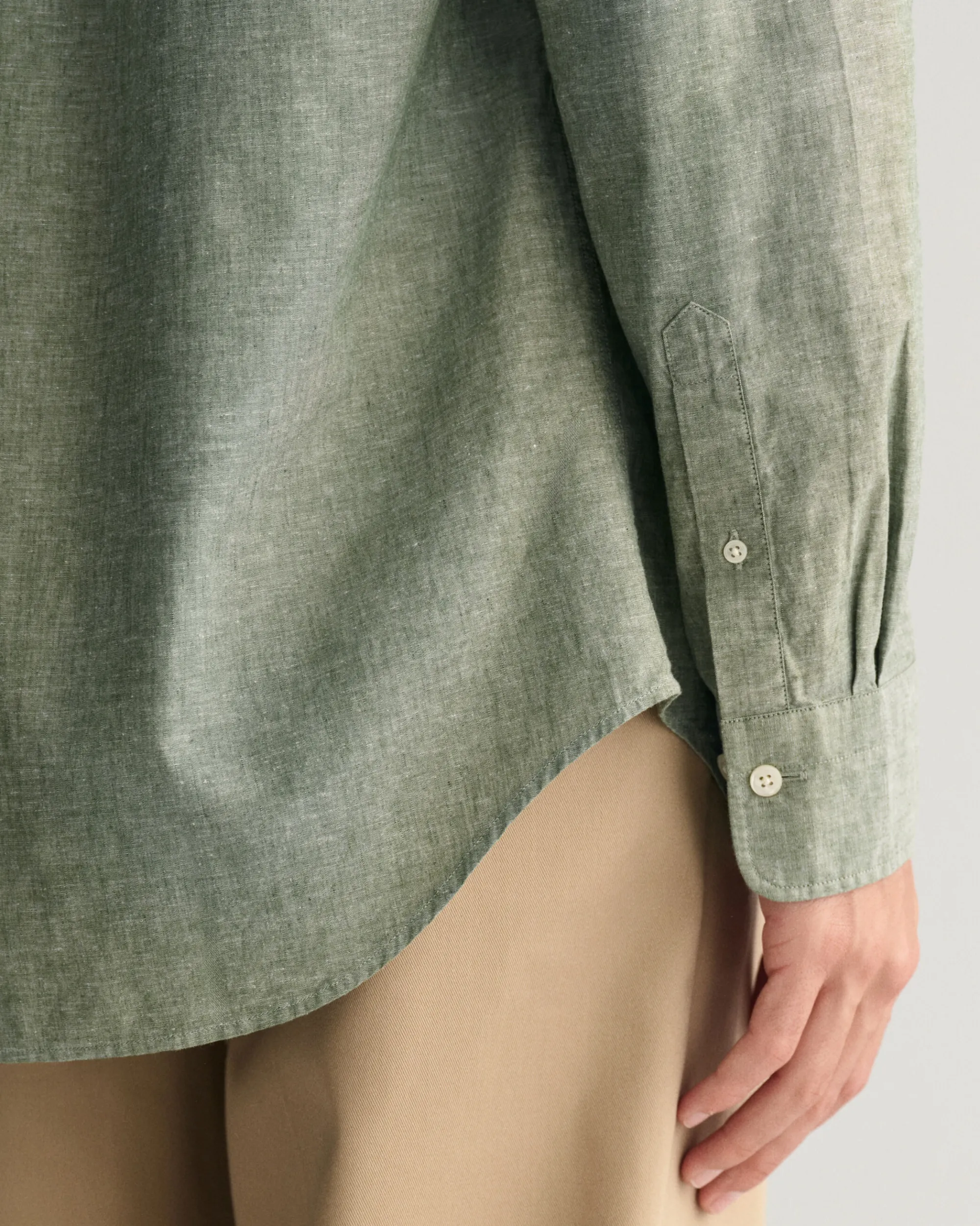 Regular Fit Cotton Linen Shirt