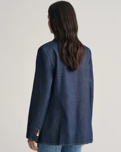 Regular Fit Denim Club Blazer