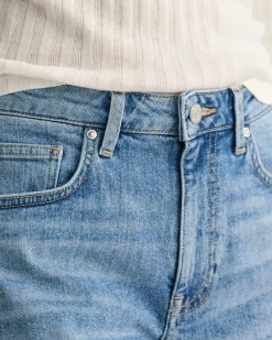 Regular Fit Denim Shorts