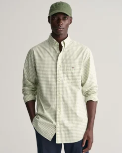 Regular Fit Gingham Poplin Shirt