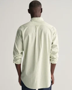 Regular Fit Gingham Poplin Shirt