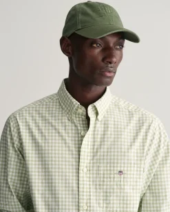 Regular Fit Gingham Poplin Shirt