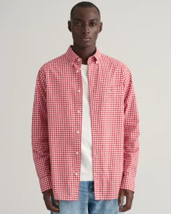 Regular Fit Gingham Poplin Shirt