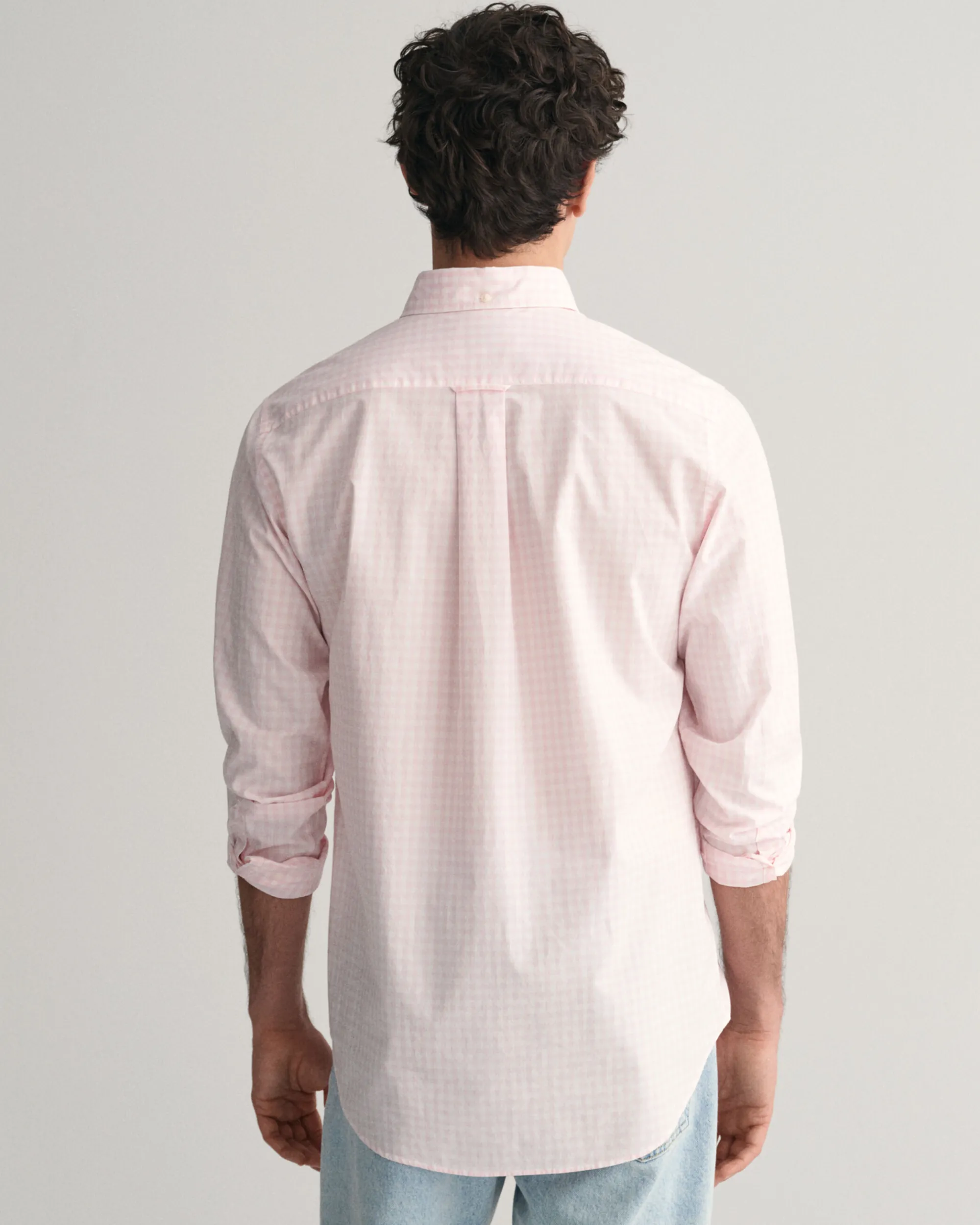 Regular Fit Gingham Poplin Shirt