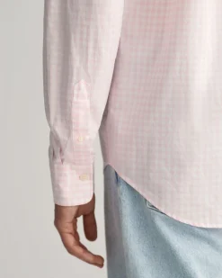 Regular Fit Gingham Poplin Shirt