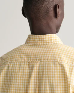Regular Fit Gingham Poplin Shirt