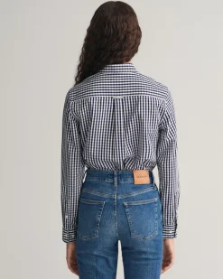 Regular Fit Gingham Poplin Shirt