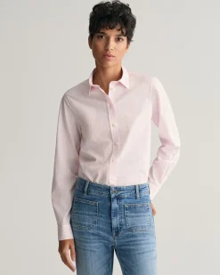 Regular Fit Gingham Poplin Shirt