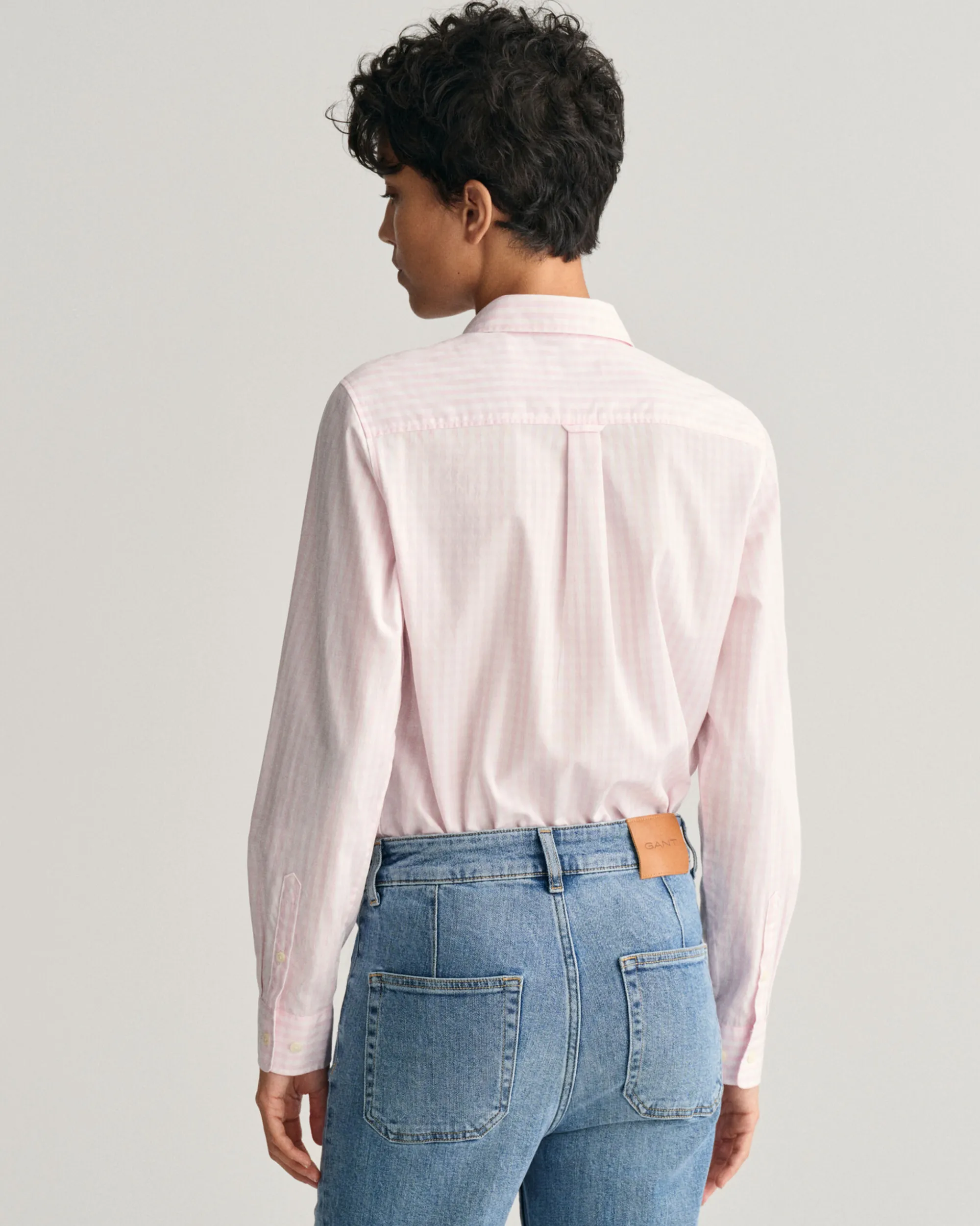 Regular Fit Gingham Poplin Shirt