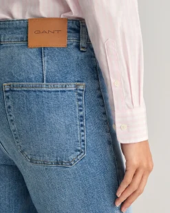 Regular Fit Gingham Poplin Shirt