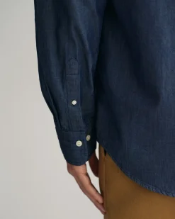 Regular Fit Indigo Shirt