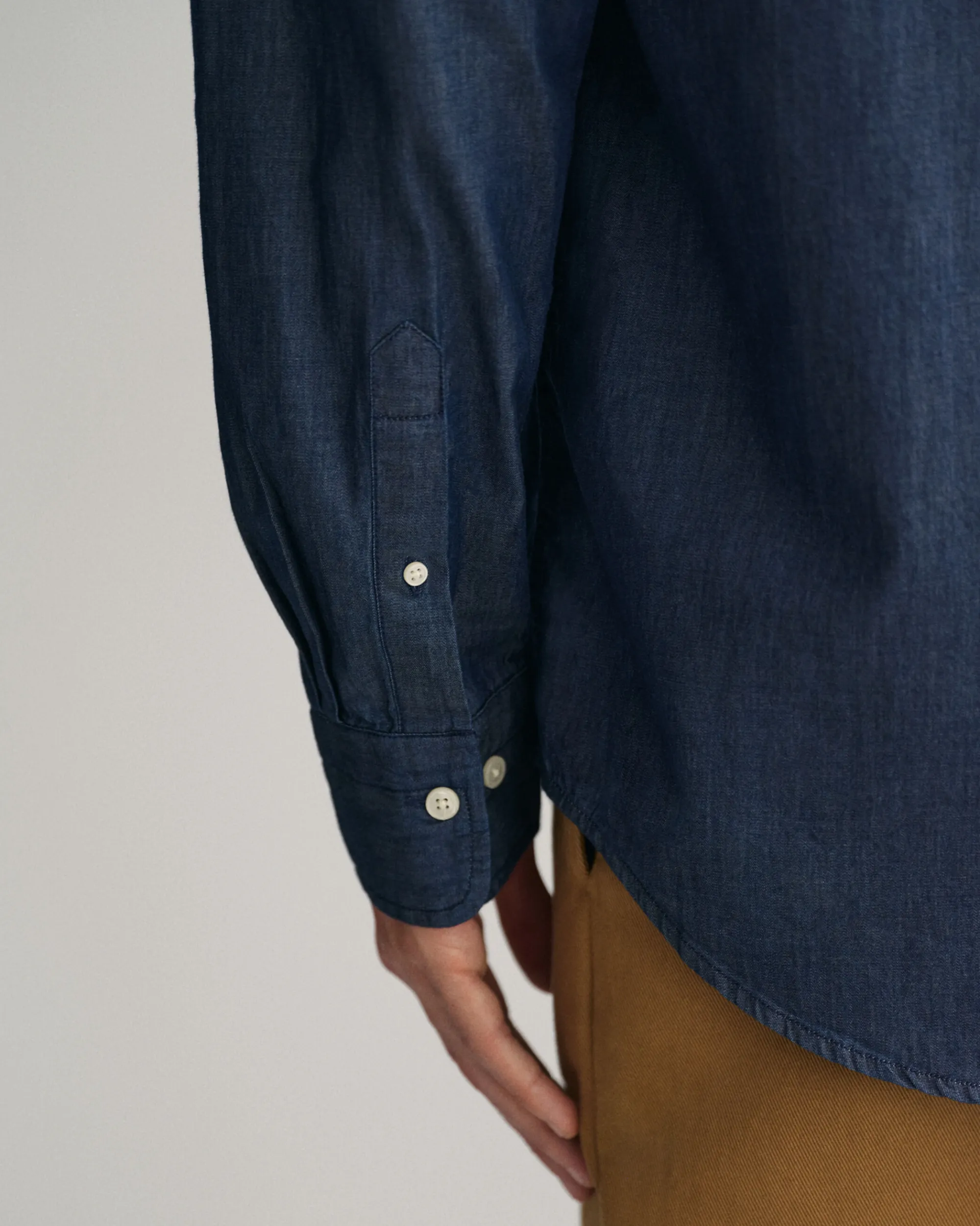 Regular Fit Indigo Shirt