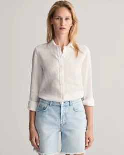 Regular Fit Linen Chambray Shirt
