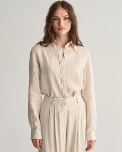 Regular Fit Linen Chambray Shirt
