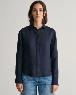 Regular Fit Linen Chambray Shirt