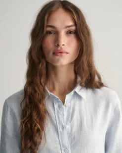 Regular Fit Linen Chambray Shirt