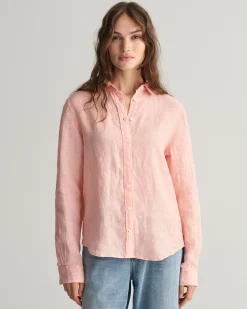 Regular Fit Linen Chambray Shirt
