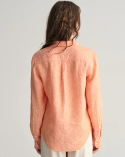 Regular Fit Linen Chambray Shirt