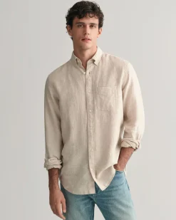 Regular Fit Linen Shirt