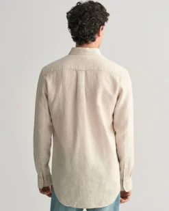 Regular Fit Linen Shirt