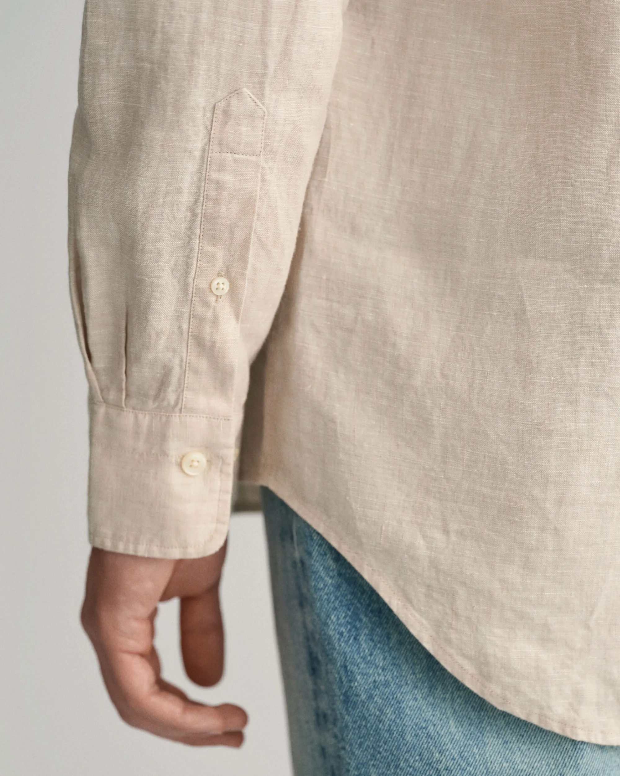 Regular Fit Linen Shirt