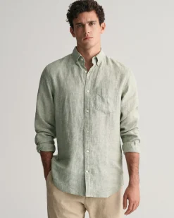 Regular Fit Linen Shirt