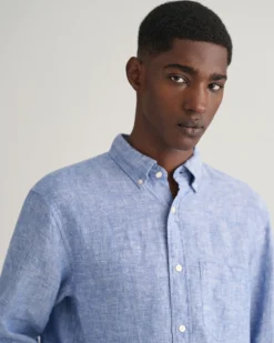 Regular Fit Linen Shirt